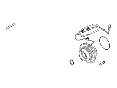 Ford DC3Z-1104-D Hub And Bearing Assembly - Wheel