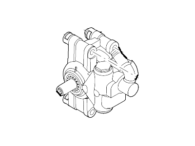 2008 Ford F-150 Power Steering Pump - 7L3Z-3A674-BG