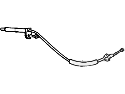1997 Ford Ranger Accelerator Cable - F57Z-9A758-A