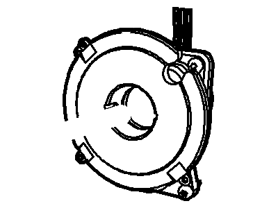 Mercury Mirror Actuator - YF1Z-17D696-AA