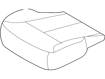 Ford CT4Z-7862901-AC Seat Cushion Cover Assembly