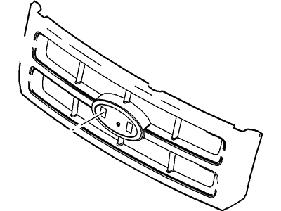 2011 Ford Escape Grille - 8L8Z-8200-CACP