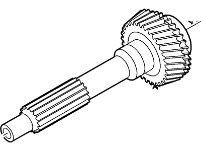 Ford XR3Z-7017-AA Shaft - Input