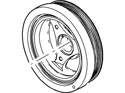 Ford 4R3Z-6312-A Crankshaft Pulley