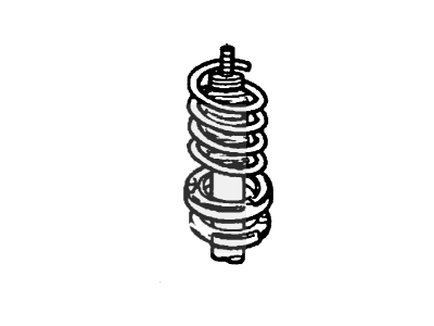 1996 Mercury Sable Coil Springs - F6DZ-5310-B