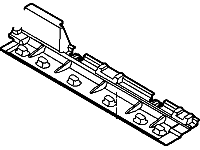 2013 Ford Explorer Air Deflector - DB5Z-8326-B