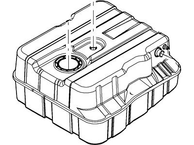 2009 Ford F-550 Super Duty Fuel Tank - 6C3Z-9002-G