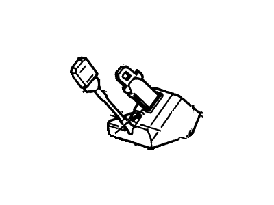 Ford Explorer Seat Belt - F67Z-7860044-AAD