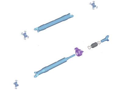 Ford HC3Z-4R602-BL Drive Shaft Assembly