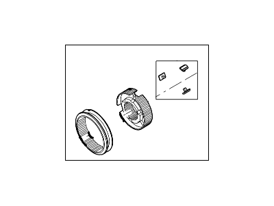 2013 Ford Mustang Synchronizer Ring - AR3Z-7124-CA