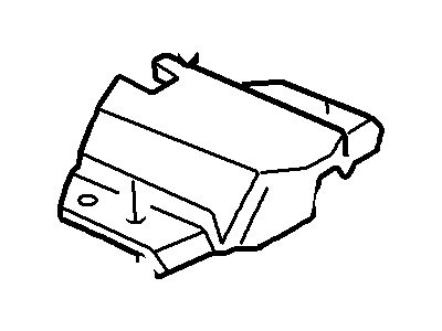 Lincoln Navigator Air Bag Sensor - 1L7Z-14B345-AA