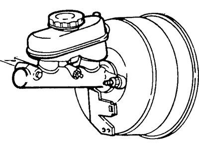 Mercury Grand Marquis Brake Booster - 1W1Z-2005-AA