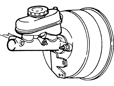 Ford Crown Victoria Brake Booster - 1W1Z-2005-AA