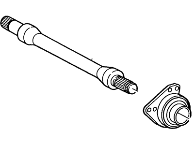 1997 Ford Contour Axle Shaft - F5RZ-3A329-F