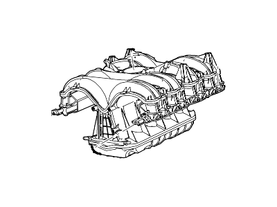 Ford 9L3Z-9424-H Manifold Assembly - Inlet