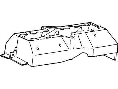 Ford XL3Z-6P013-AA Insulator - Engine Compartment