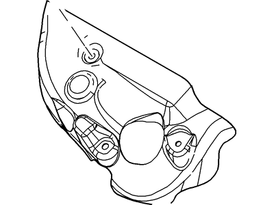 Ford AT4Z-9Y427-A Shield - Exhaust Manifold Heat