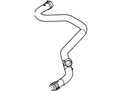 2011 Lincoln MKZ Cooling Hose - 9E5Z-18472-H