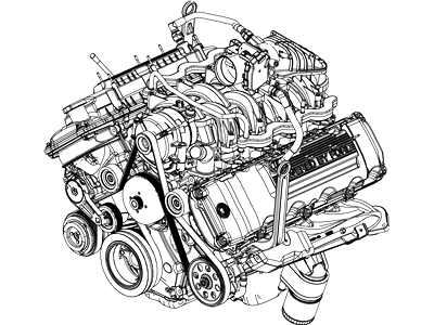 Ford AC3Z-6007-AA Engine Assembly