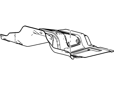 Ford 5L3Z-1511172-B Insulator - Tunnel