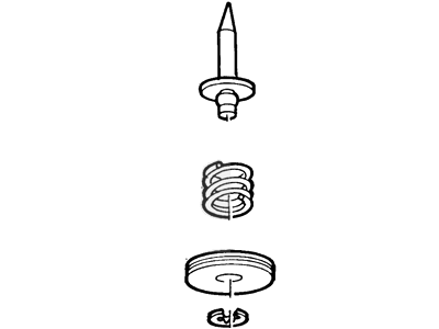 Ford F7AZ-7H188-AA Piston And Rod - Overdrive Servo