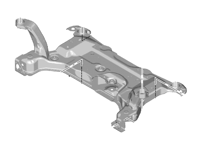 2017 Ford Transit Connect Axle Beam - DV6Z-5019-A