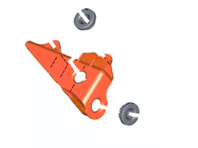 Ford FL3Z-9647-D Bracket