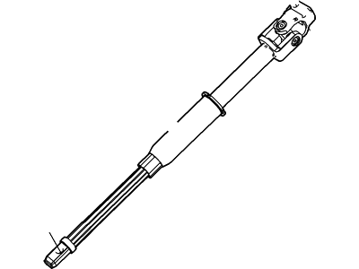 Ford 7C3Z-3E751-B Steering Shaft Assembly