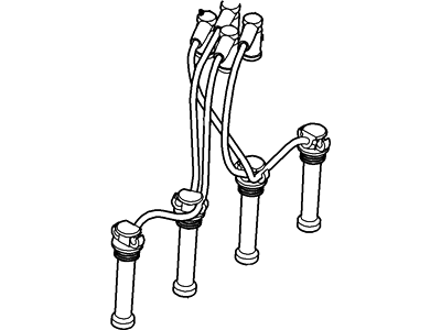 2006 Ford Ranger Spark Plug Wire - 1L5Z-12286-CA