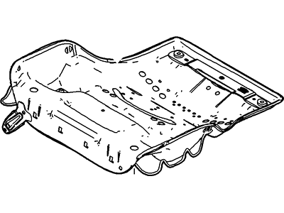 Ford 5C3Z-2863101-BA Frame And Spring - Front Seat Cushion