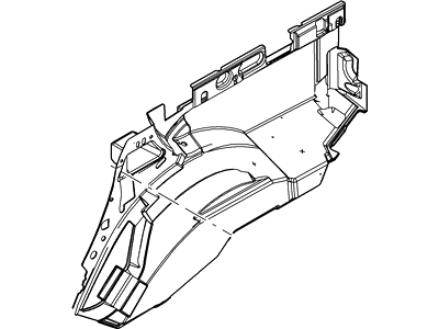 Ford 7L1Z-4028082-A Insulator - Wheelhouse