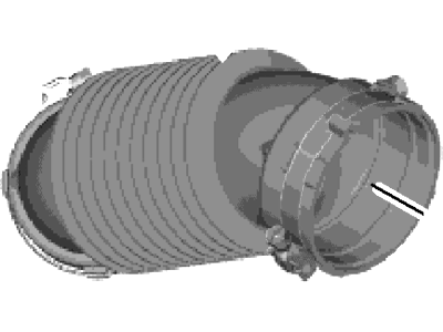 Ford Fiesta Air Intake Coupling - D2BZ-9B659-A