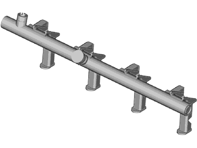 2015 Ford Fusion Fuel Rail - CJ5Z-9D280-B