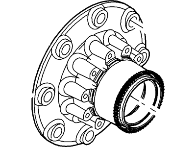 2010 Ford F53 Stripped Chassis Wheel Hub - 5U9Z-1102-AA