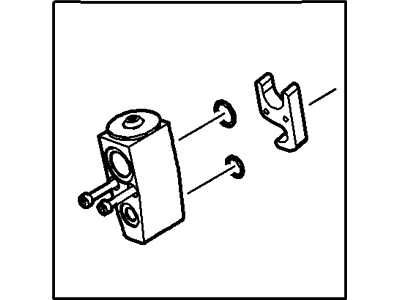 Ford DR3Z-19849-A Valve Assembly - Evaporator Expansion