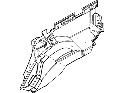 Ford 7L1Z-4028083-A Insulator - Wheelhouse