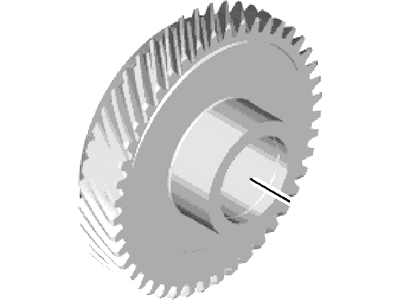 Ford Transfer Case Gear - AV6Z-7137-A