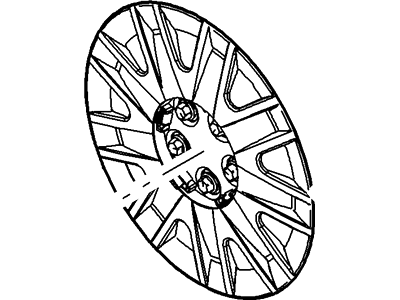 Ford 5W3Z-1130-DA Wheel Cover