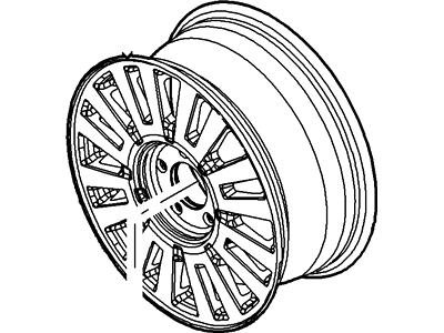 Ford 7W3Z-1007-A Wheel Assembly