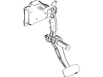 Ford 9C3Z-2455-D Pedal Assembly - Brake