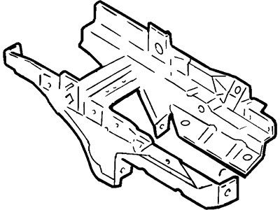 Ford F7AZ-10A705-AA Bracket - Battery Hold Down