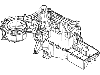 Ford AL1Z-19850-F Evaporator Assembly