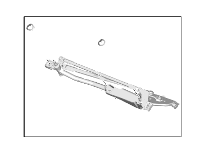 Ford Fiesta Wiper Motor - AE8Z-17508-A