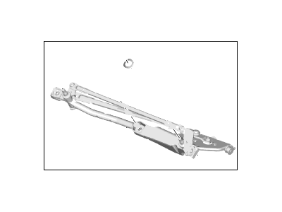 Ford BE8Z-17566-A Arm And Pivot Shaft Assembly