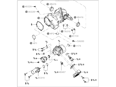 2007 Ford Freestyle Differential - 7F9Z-4026-A