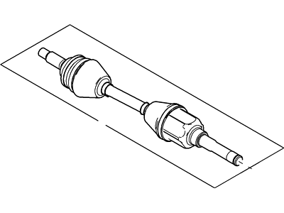 2008 Mercury Mariner Axle Shaft - 5M6Z-3A427-AA