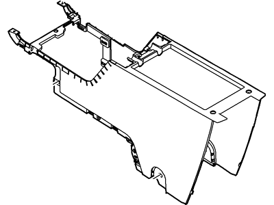 2012 Ford Flex Center Console Base - BA8Z-74045A36-AB