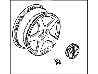 Ford 3R3Z-1007-GA Kit - Wheel