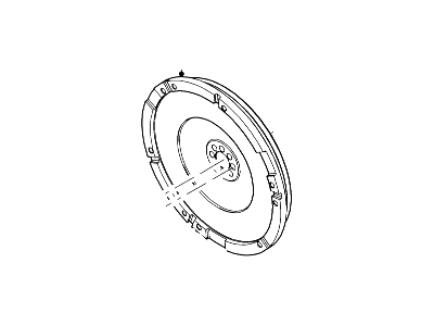 Ford 5R3Z-6375-BA Flywheel Assembly