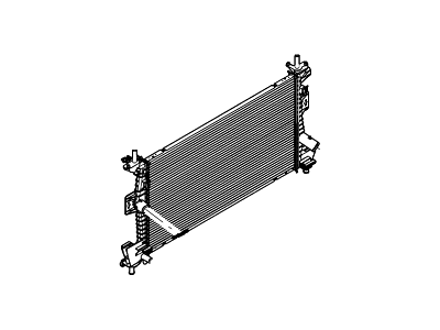 2015 Ford Focus Radiator - CV6Z-8005-ACP